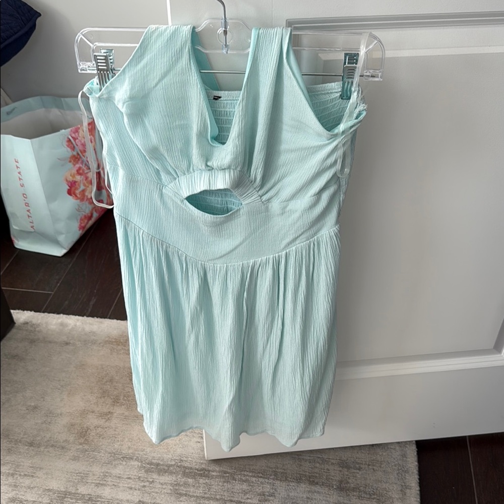 Light Blue Sleeveless Dress